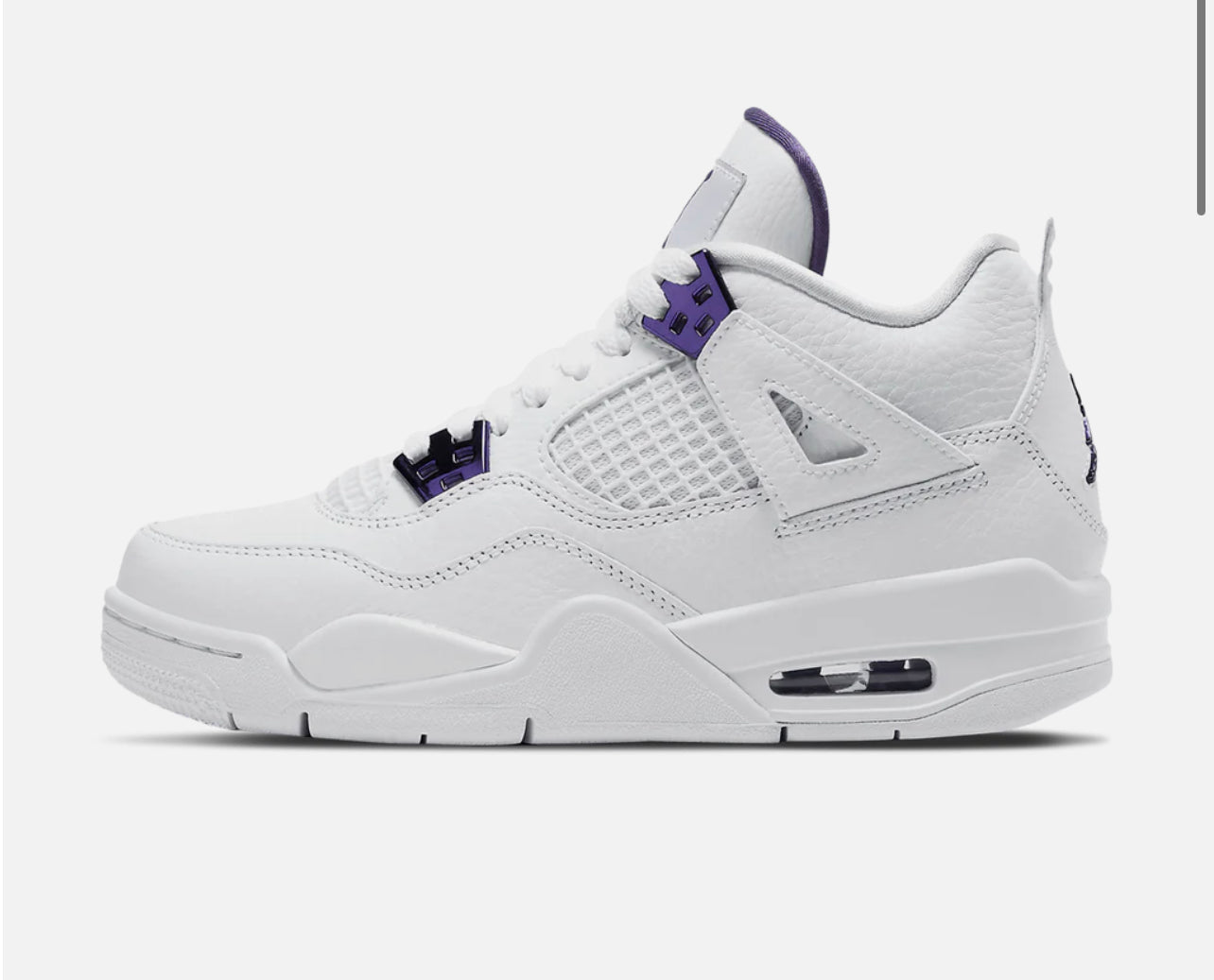 Air Jordan 4 Retro 'purple Metallic'