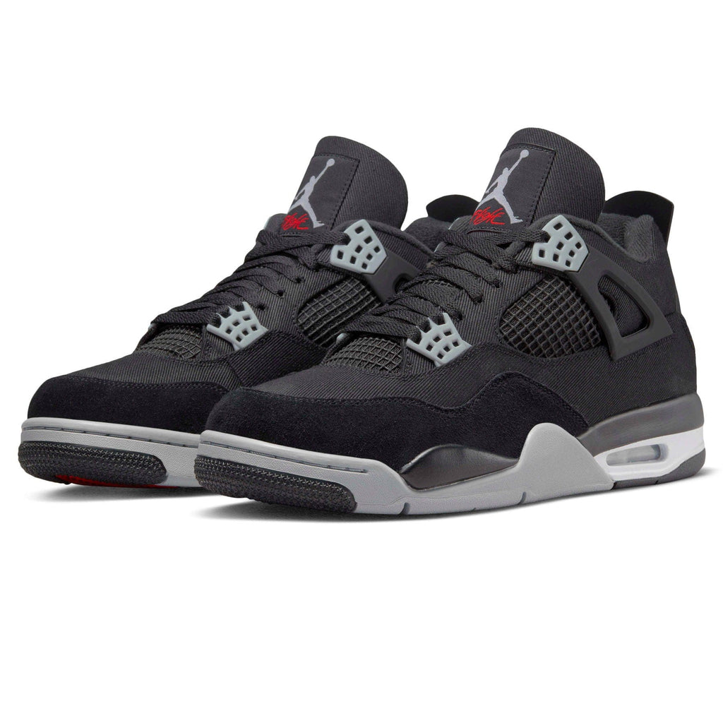 Air Jordan 4 Retro 'Black Canvas'