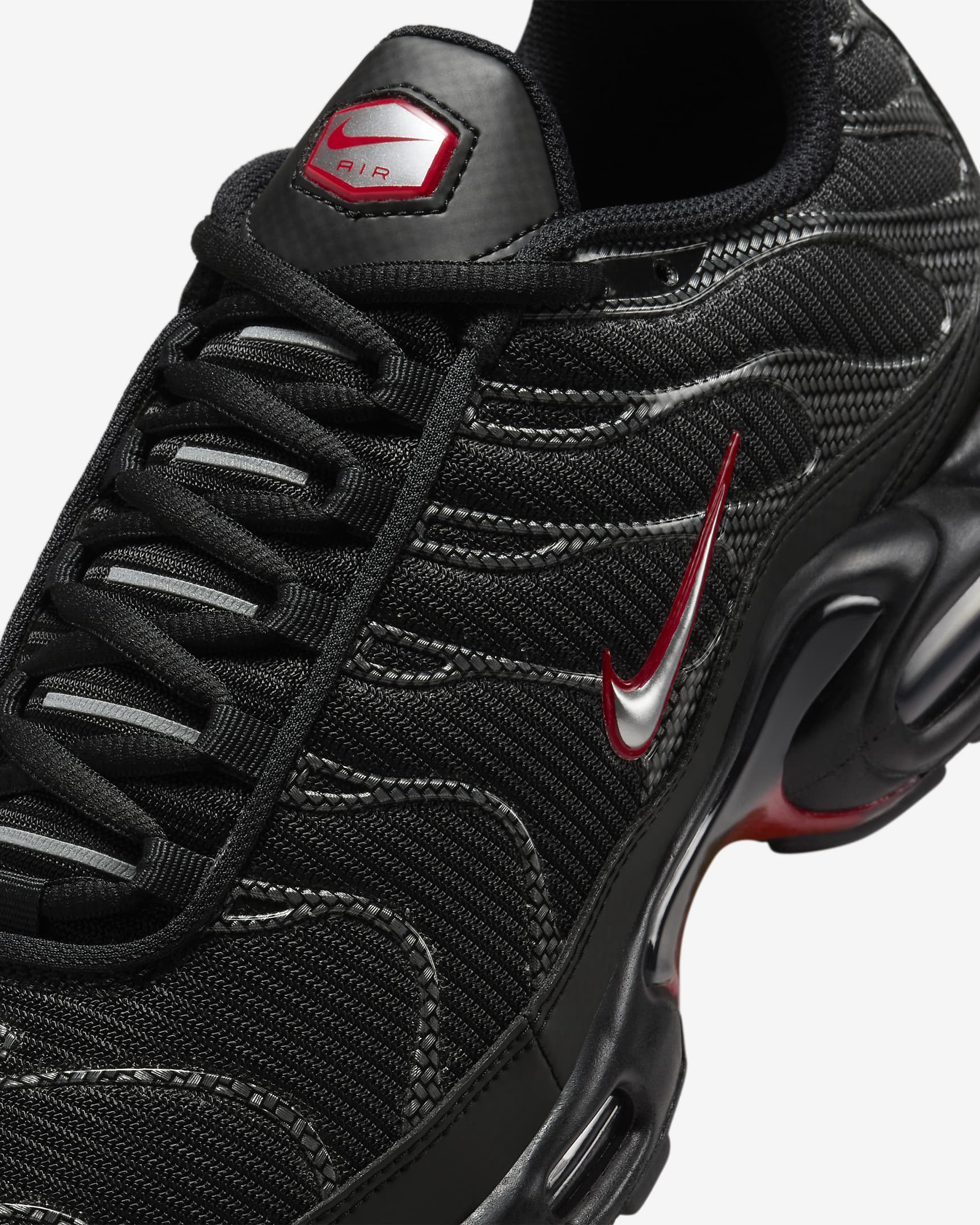 Nike Tn Air Max Plus Black University Red