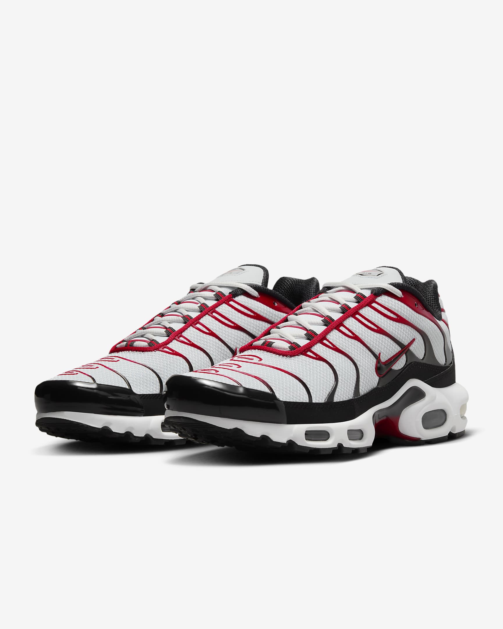 Nike Tn Air Max Plus Pure Platinum Black Red