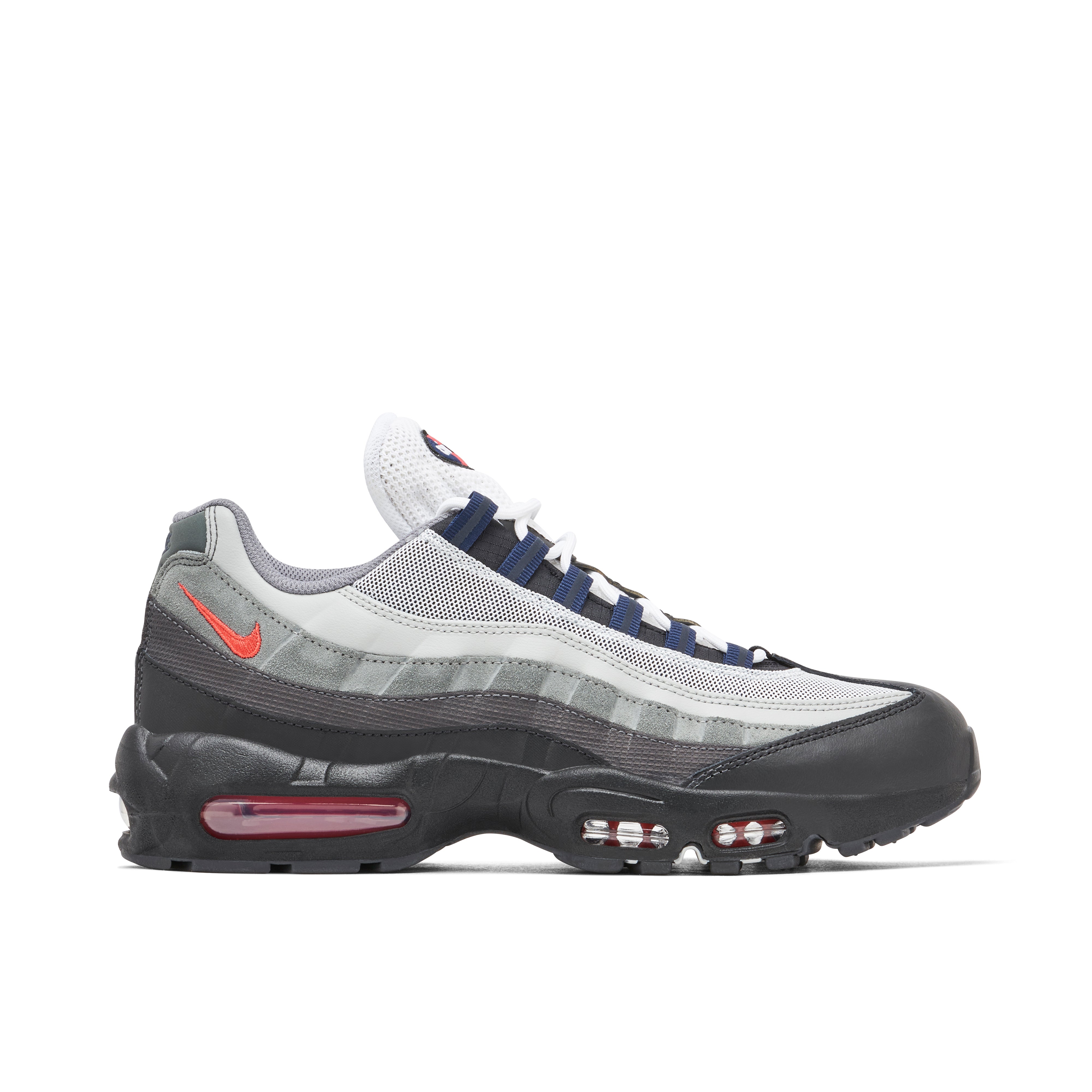 NIKE AIR MAX 95 BLACK TRACK RED