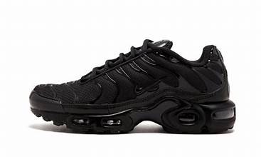 New Nike Air Max Plus Low Triple Black